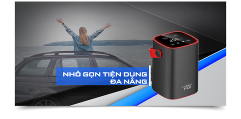Bơm Lốp Điện Tử Thông Minh Vietmap P01
