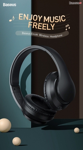 Tai nghe chụp tai Baseus Encok Wireless Earphone D07