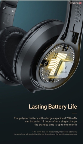 Tai nghe chụp tai Baseus Encok Wireless Earphone D07