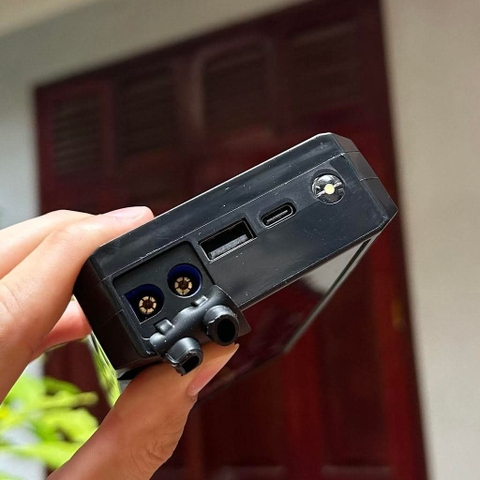 Kích bình kiêm pin dự phòng 15.000mah Halfsun