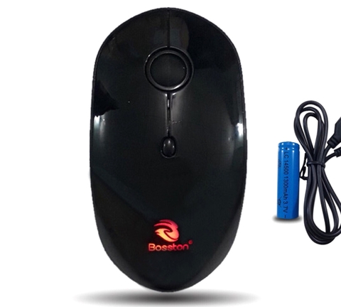 Chuột Không Dây Bosston Q9 Pin Sạc