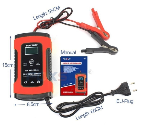 Bộ sạc bình ắc quy 12V-6A