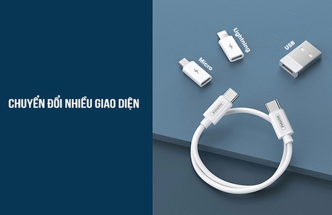Bộ cáp sạc nhanh đa năng 60W Remax RC-190