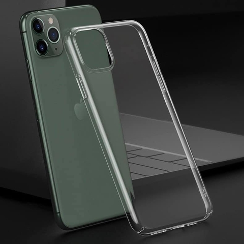 ốp cứng trong suốt Memumi iPhone 11, 11 Pro, 11 Pro Max