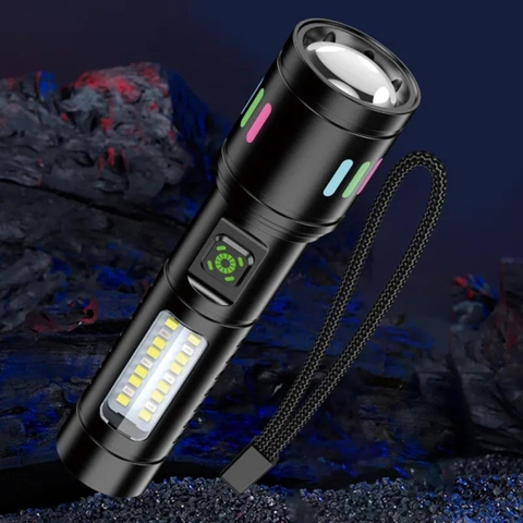 Đèn Pin Sạc Siêu Sáng Có Zoom CYX-625