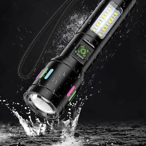 Đèn Pin Sạc Siêu Sáng Có Zoom CYX-625