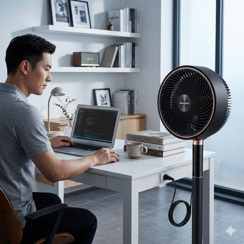 Quạt cây đối lưu SHARP PJ-CD705A