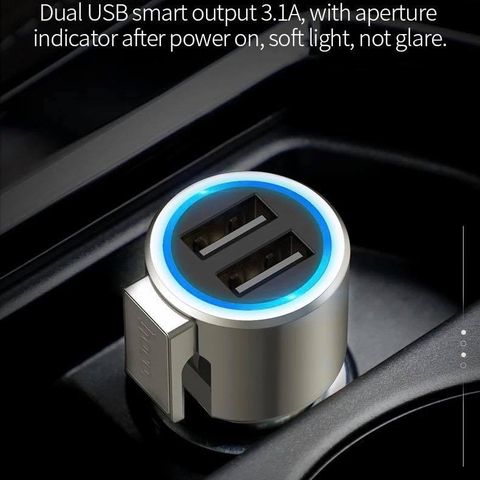 Củ sạc xe hơi METAL Z33 chính hãng HOCO