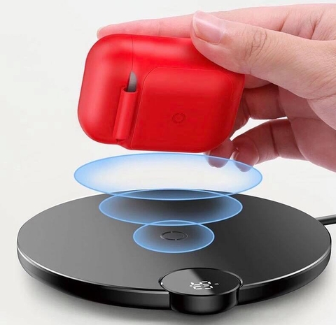 Bao silicone Airpods - tích hợp sạc không dây