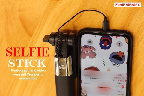Gậy selfie chính hãng Earldom ZP-13 chân lightning