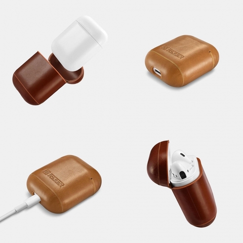 Bao da cao cấp Airpods Icarer