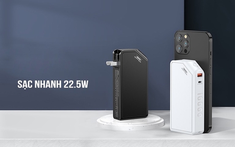 Pin dự phòng kiêm củ sạc 10000mAh Remax RPP-172