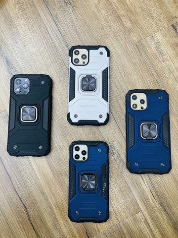 Ốp iPhone Fashion chống sốc kèm iring kiêm đỡ điện thoại