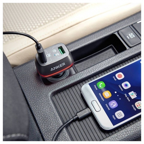 Sạc xe hơi 2 cổng Anker PowerDrive 2