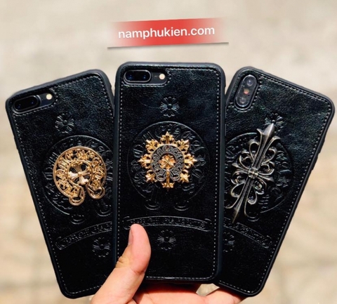 ốp lưng iPhone với Họa tiết thập giá , Logo CH , đầu lâu , stars
