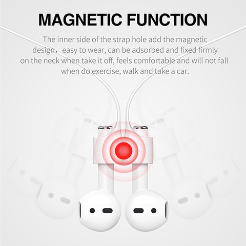 Combo dây đeo và bọc cao su Airpods chính hãng i-Smile