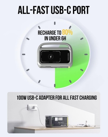 Trạm sạc di động 160.000mAh (600Wh) Litheli B600