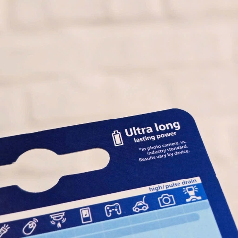 Pin tiểu AAA, AA Alkaline Philips Ultra Alkaline Cao Cấp