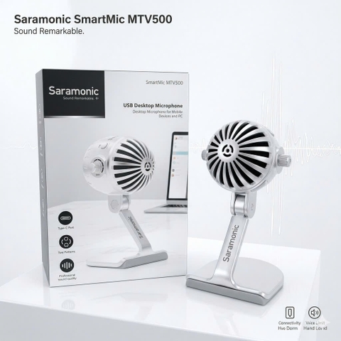 Micro thu âm Saramonic SR-SmartMic MTV500