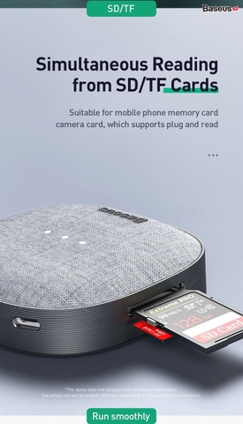 Hub chuyển đổi đa năng Baseus Fabric Series 7 in 1 Type-C Multifunctional HUB Adapter