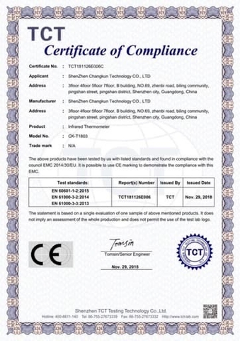 Nhiệt kế điện tử hồng ngoại KT1803 đo nhiệt độ cơ thể