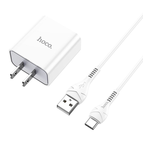 Bộ Sạc Nhanh type C 2.1A HOCO C81