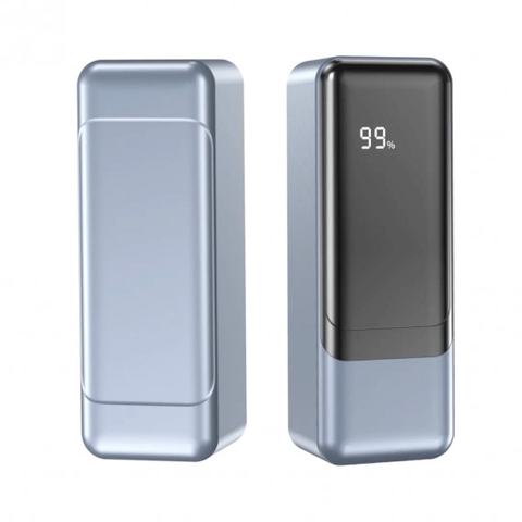 Sạc Dự Phòng WIWU Tank 145W Wi-P010 Dung Lượng 27.000mAh, Sạc Nhanh PD 145W Cho MacBook/ Laptop, Màn Hình LCD Thông Minh