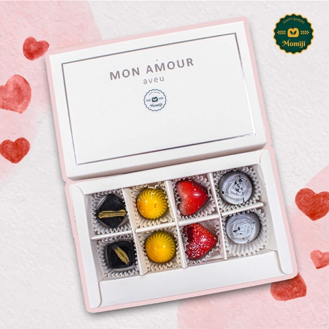 HỘP KẸO CHOCOLATE BONBON 8 VIÊN