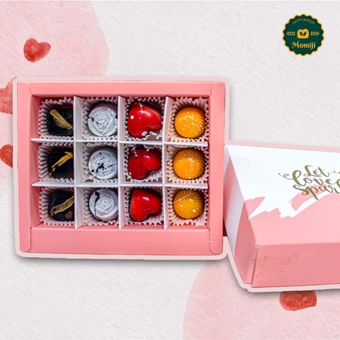 HỘP KẸO CHOCOLATE BONBON 12 VIÊN