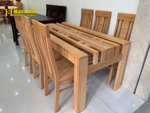 Bàn ăn gỗ tự nhiên 11