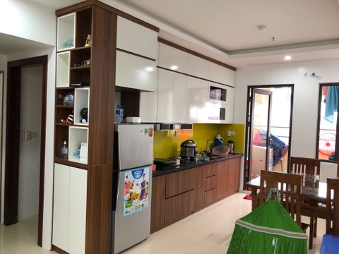 Tủ bếp Gỗ Melamine