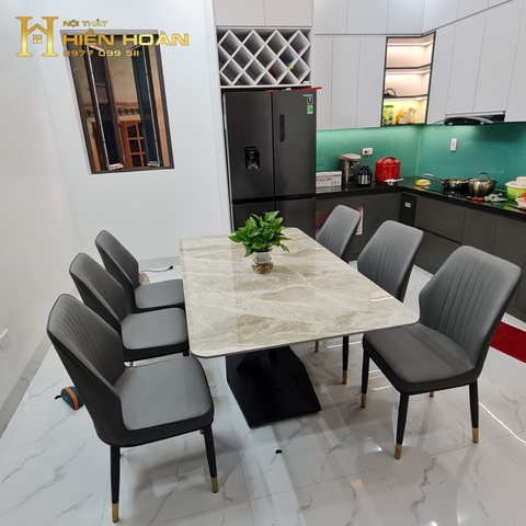 Bàn ăn kiểu hiện đại, nhập khẩu 340