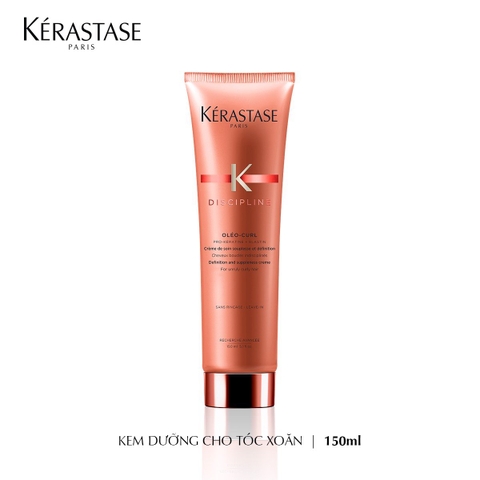 KEM DƯỠNG CHO TÓC XOĂN/UỐN KER OLEO CURL 150ML