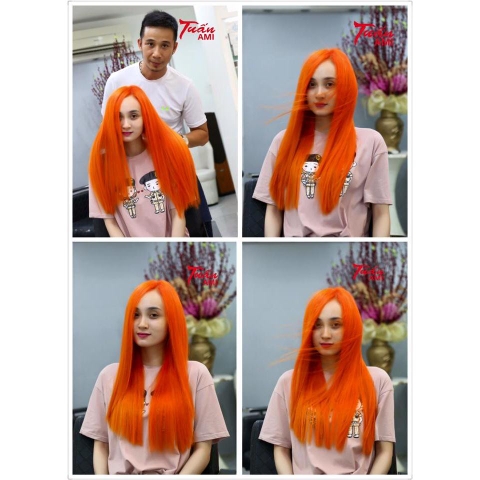 Nhuộm phục hồi,làm phồng,Duỗi keratin
