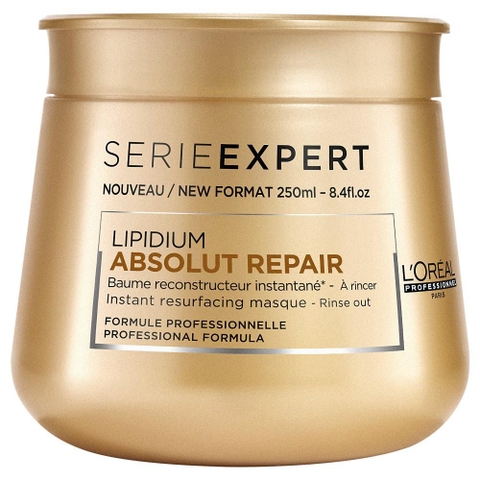 HẤP DẦU CHĂM SÓC TÓC PHỤC HỒI HƯ TỔN L'OREAL PROFESSIONAL SERIE EXPERT ABSOLUT REPAIR LIPIDIUM MASQUE