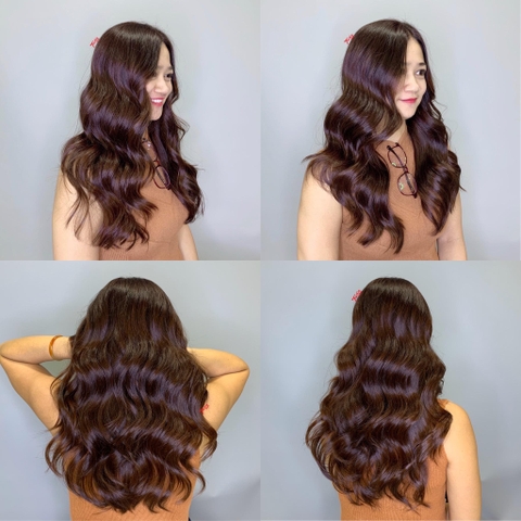 NHUỘM PHỦ BẠC 100%
