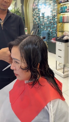 Sửa tóc cắt uốn hư