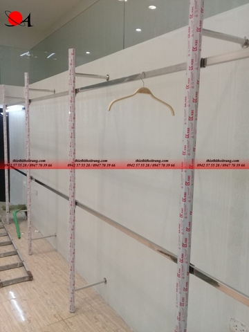 Cây Hệ Thống Inox Lục Giác Trắng