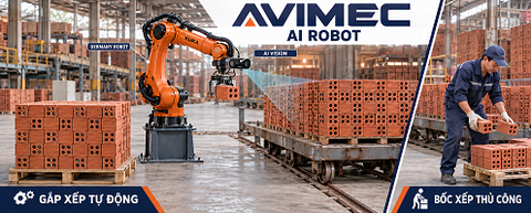 ROBOT GẮP GẠCH THÀNH PHẨM