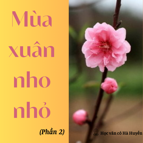 Phân tích bài thơ Mùa xuân nho nhỏ của Thanh Hải phần 2