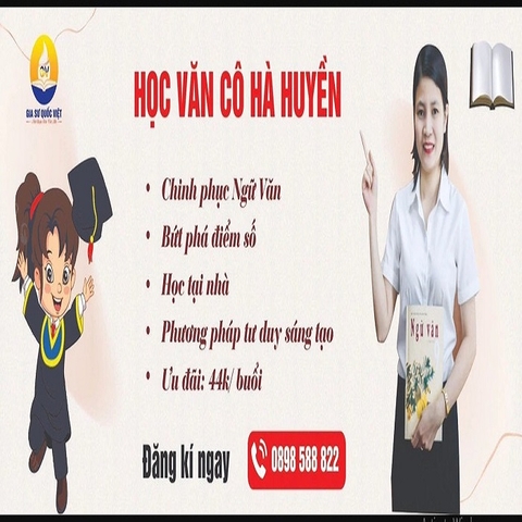 Phương pháp học văn cô Hà Huyền có những đặc điểm đáng chú ý