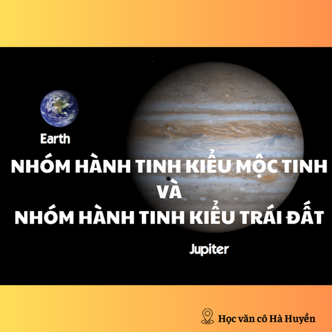 Nhóm hành tinh kiểu Mộc tinh và nhóm hành tinh kiểu Trái Đất