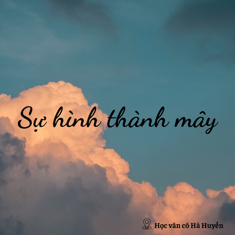 Sự hình thành mây