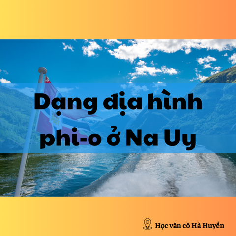 Dạng địa hình phi-o ở Nauy