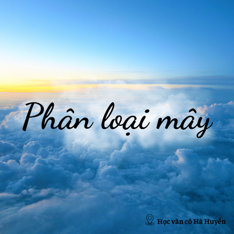 Phân loại mây