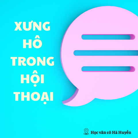 Xưng hô trong hội thoại