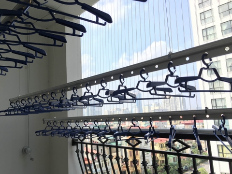 Cách lắp đặt giàn phơi thông minh