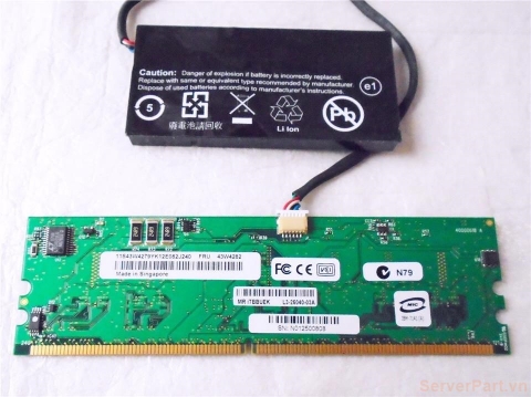 10425 Card Raid Serveraid IBM MR10K 43W4282 43W4279