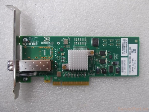 10429 Cạc HBA Card FC Dell Brocade BR815 8Gb 1 port FC SFP 033F8C BR815