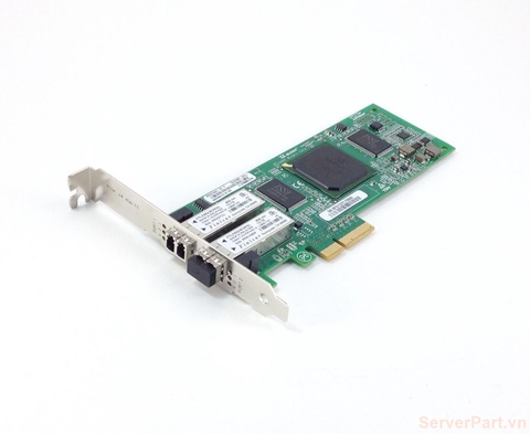 10437 Cạc HBA Card FC Dell QLogic QLE2462 4Gb 2 port FC SFP 0DH226 0KC184